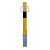 140Y H/D Yellow Removable Security Post with Lift Out Handles (001-3410 K/D, 001-3400 K/A)