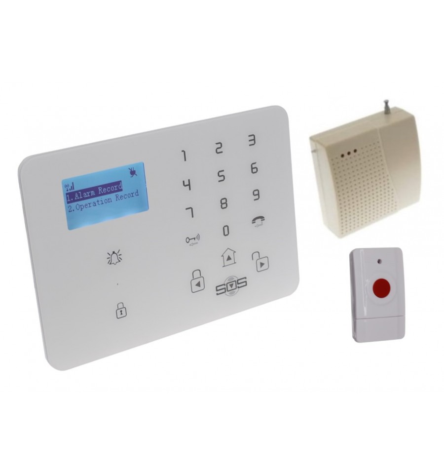 wireless panic button and receiver