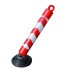 Plastic Bendy Bolt Down Bollard with Reflective Chevron Sticker (001-3430)