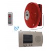 Long Range (3000 ft) Wireless Warehouse 'S' Bell System with Internal Push Button