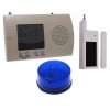 Long Range S Range DA600+ Wireless Door Alert (2000 ft) with Flashing Strobe.