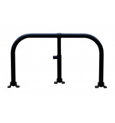 Black Fold Down Hoop Barrier & Integral Lock (001-3750 K/D, 001-3740 K/A)