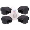 4 x PIR DA600-T Wireless Garden & Driveway Alarm Kit
