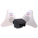 2 x Receiver DA600-T Wireless Garden & Driveway Alarm Kit