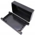 Weatherproof IP65 Black Plastic Enclosure with Lugs