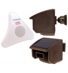 2 x PIR DA600-T Wireless Garden & Driveway Alert
