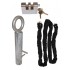 2 metre Long Steel Chain Kit with Spigot Ground Anchor