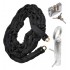 5 metre Chain with Heavy Duty Double Slotted Shackle Lock & Ground Anchor