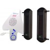 Solar Infrared Beam Sensors (1B) – Wireless Driveway Alert with Plug-in Chime Receiver TR + doorbell 600m (DA600+)