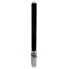 H/D Black 100P Removable Security Post With Top Mounted Eyelet (001-4430 K/D, 001-4420 K/A)