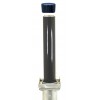 Heavy Duty Black Steel Retractable Telescopic Security Bollard with Weatherproof Cap (RB-200B)
