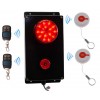 Wireless KPB Shop Panic Alarm - Multi-tone Siren - Flashing Strobe - 2 x Panic Buttons