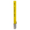 H/D Yellow 100P-K Removable Security Post & No Parking Logo (001-0282 K/D, 001-0272 K/A)
