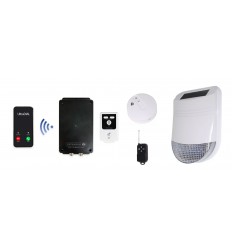 Battery & Solar Smoke & Heat 4G Alarm with Siren 