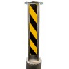 Fully Telescopic Anti-Ram Security Post – Heavy Duty 100mm Square Driveway Bollard (RB-100)