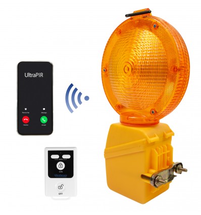 Battery Powered Covert 4G Scaffold Lamp Alarm