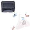 Unique DA600+ Wireless Alert with 1 x Solar Powered Vertical PIR & 1 x Plug in T Receiver
