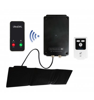 Remote Location 4G UltraDIAL Battery Pressure Mat Alarm