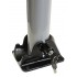 Grey 900 -76 Fold Down Parking Post with Integral Lock & Top Mounted Eyelet (001-4810 K/D, 001-4800 K/A).