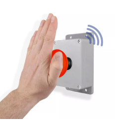 Wireless Alert System 300m - 2 Emergency Stop Buttons / Siren / Flash / LEDs / Stop Button (DA600+)