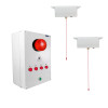 Long Range (900 metre) Wireless Disabled Toilet Alarm with Control Box & 2 Pull Cords (DA600+)