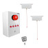 Long Range (900 metre) Wireless Disabled Toilet Alarm with Control Box & 1 Pull Cord (DA600+)