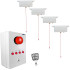 Long Range (900 metre) Wireless Disabled Toilet Alarm with Control Box & 1 Pull Cord (DA600+)