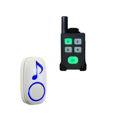 DA600+ Long Range Portable Pager Door Bell