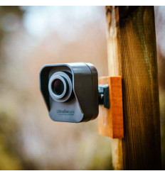 600m Wireless Garden & Driveway Alarm Kit – 1 Battery PIR Sensor with Dual Solar Panels, 4 Channel Indoor Receiver (DA600+)