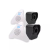 Twin Pack DA600+ Battery PIR's & Wireless T Receiver Driveway Alarm
