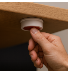 Wireless Panic System for Businesses, Stores & Care Facilities – Blue Flash / 1 button (200m)