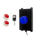 Wireless Panic System for Businesses, Stores & Care Facilities – Blue Flash / 2 buttons (600 ft)