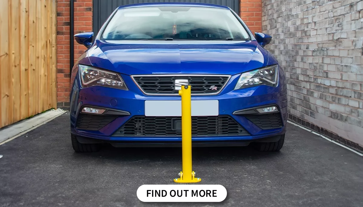 Our range of fold down parking posts & bollards